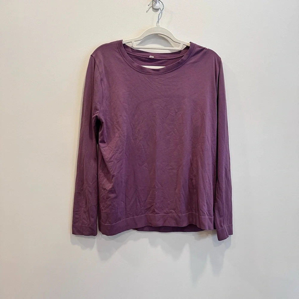 Lululemon Swiftly Long Sleeve Shirt Sz 14 - Picture 1 of 3